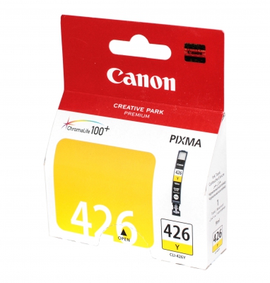 Картридж Canon CLI-426 Y желтый (yellow) Canon 4559B001 Cartridge CLI-426 Y