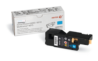 Принт-картридж голубой (cyan) XEROX 106R01631 для Ph 6000/6010/WC 6015