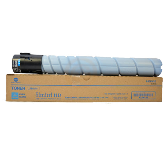 Тонер голубой(cyan) Konica Minolta TN-512C для bizhub C454e/bizhub C554e