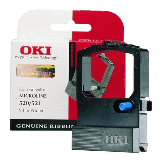 Картридж с лентой черный(black) OKI 01108603 для Microline 520/Microline 521