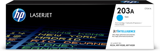 Тонер-картридж голубой (cyan) HP 203A для HP LaserJet Pro M254/M280/M281