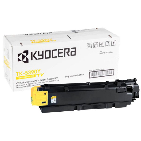 Тонер-картридж желтый (yellow) Kyocera TK-5390Y (1T02Z1ANL0) для PA4500cx