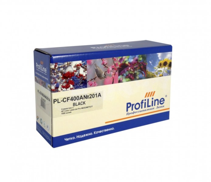 Картридж Картридж CF400A (№201A) Black 1500 копий ProfiLine (PL_CF400A_BK)