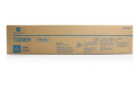 Тонер-картридж голубой(cyan) Konica Minolta TN-214C для bizhub c200