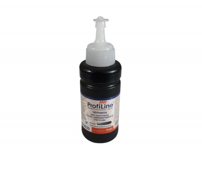 Чернила T67314A/T66414A на водной основе Black 70 мл ProfiLine (PL_INK_T6731_BK_70ml)