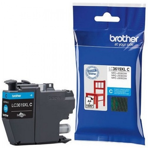 Чернила голубой (cyan) Brother LC-3619XLC для MFCJ3530DW/MFCJ3930DW