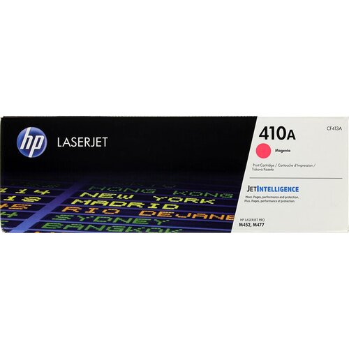 Тонер-картридж пурпурный (magenta) HP 410A для HP LaserJet Pro M452/M477