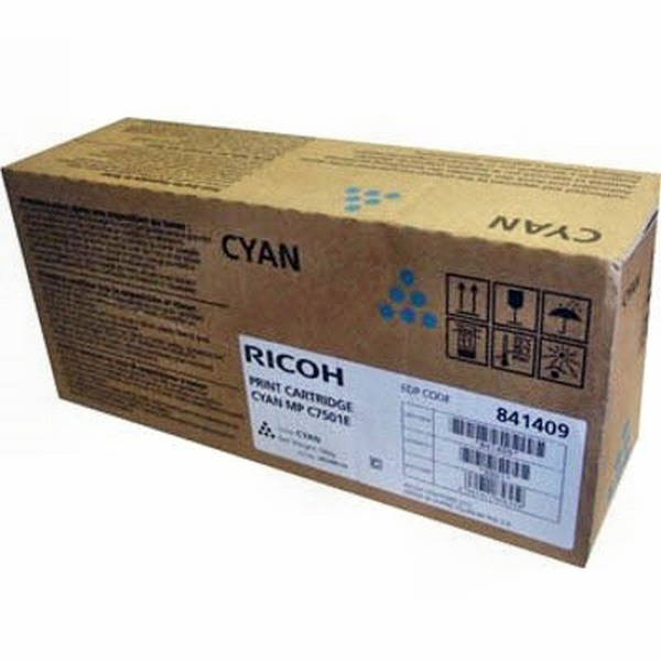 Тонер-картридж тип MPC7501E голубой (cyan) [841409] для Ricoh