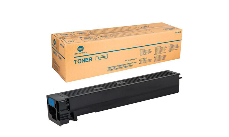 Тонер-картридж черный(black) Konica Minolta TN-618K для bizhub 552/652