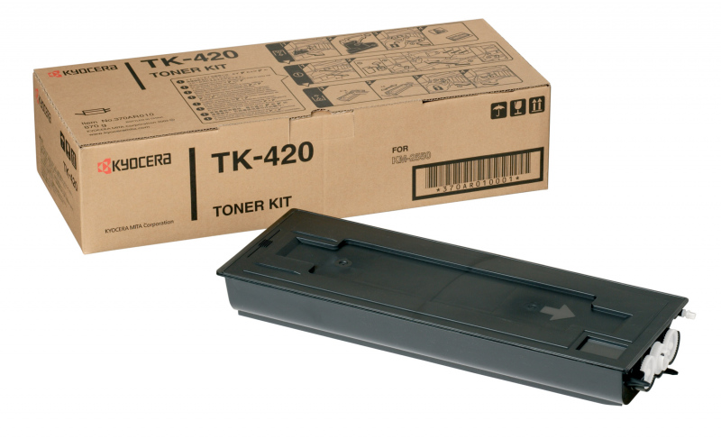 Тонер-картридж черный (black) Kyocera TK-420 (370AR010) для KM-2550