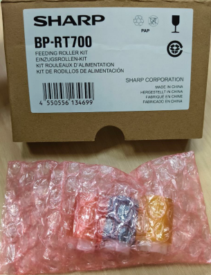 Комплект из 3 роликов для замены в основной кассете Sharp BP-RT700 (BPRT700)