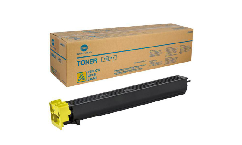 Тонер желтый(yellow) Konica Minolta TN-711Y для bizhub C654e/bizhub C754e