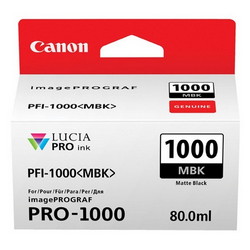 Картридж матовый черный Canon PFI-1000 MBK для PRO1000 Картридж матовый черный Canon PFI-1000 MBK для PRO1000