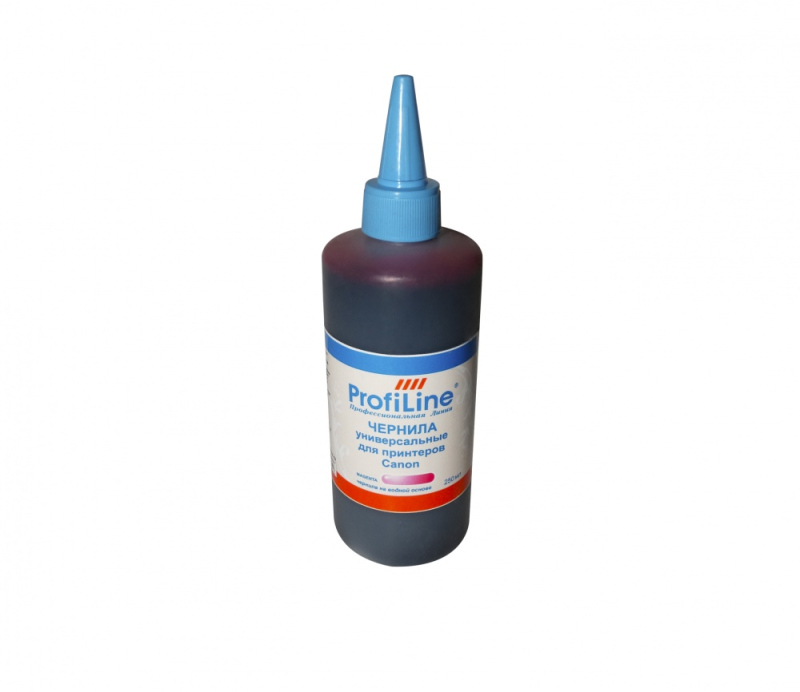 Чернила для Canon универсальные на водной основе Magenta 250 мл ProfiLine (PL_INK_U_C_M_250ml) для Canon