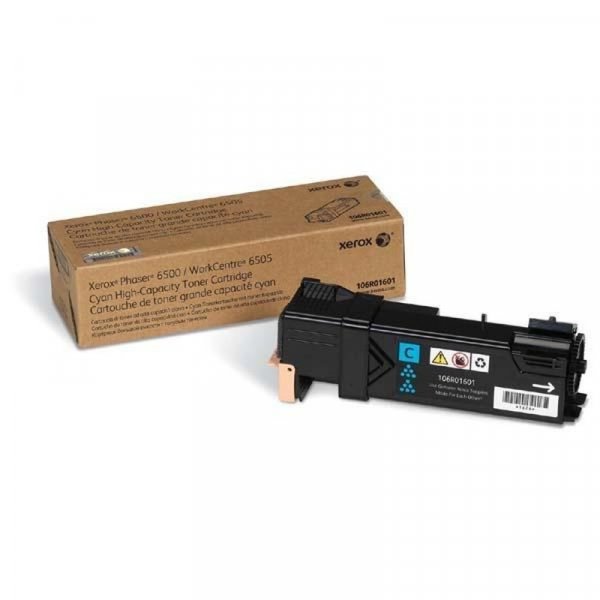 Принт-картридж голубой (cyan) XEROX 106R01601 для Ph 6500/WC 6505