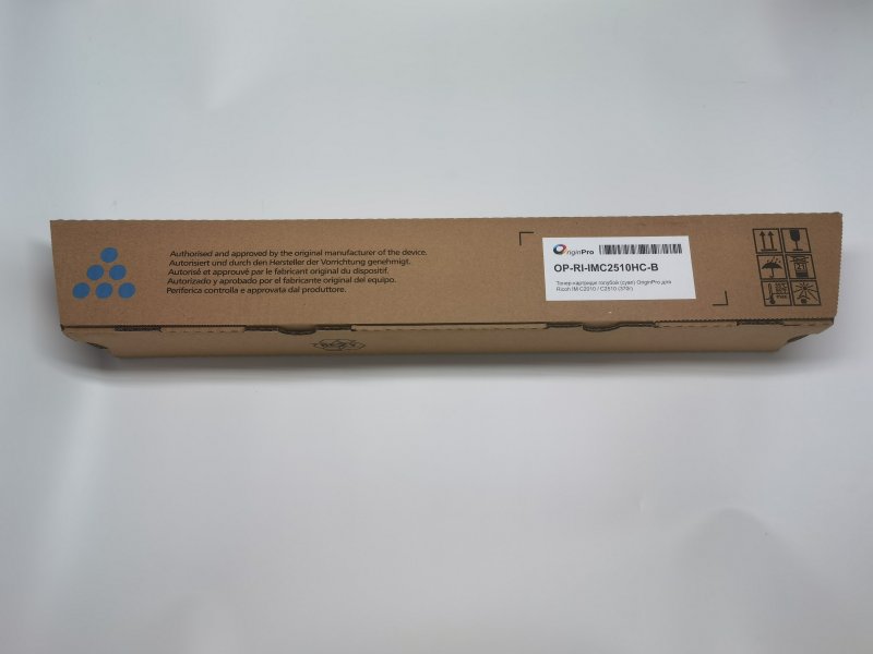 Тонер-картридж голубой (cyan) OriginPro для Ricoh IM C2010 / C2510 (370г)