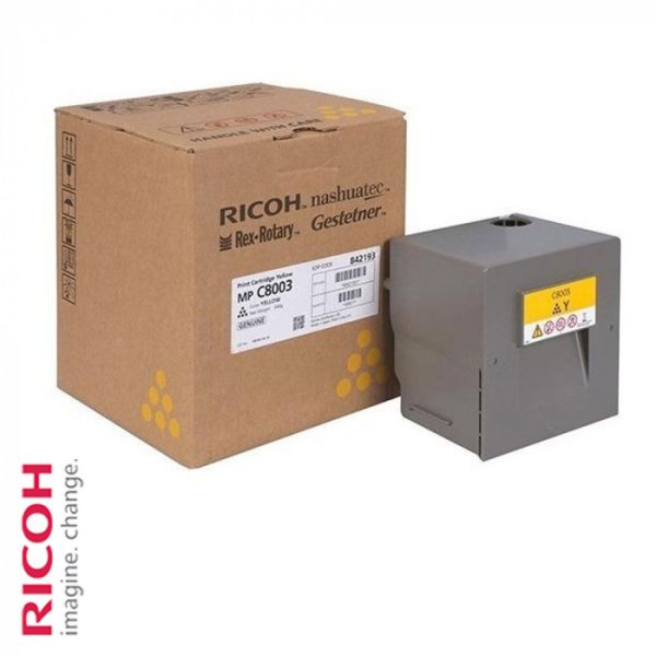 Тонер тип MP C8003 желтый (yellow) [842193] для Ricoh MP C6503/ C8003