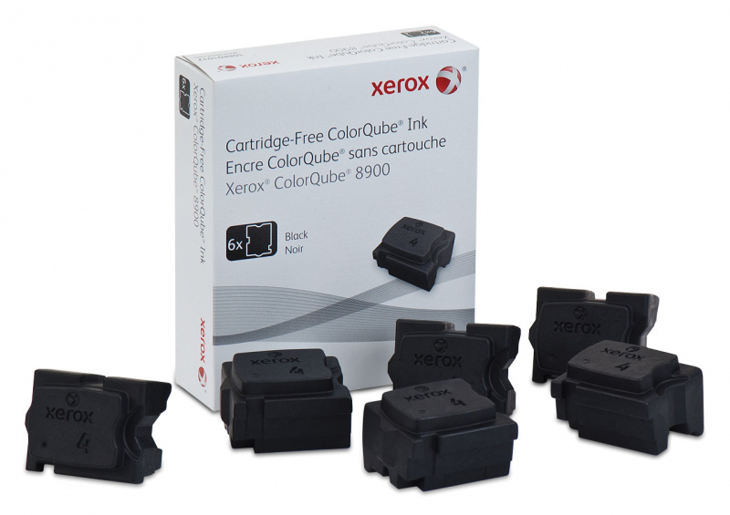 Чернила твердые черный (black) XEROX 108R01025 для ColorQube 8900