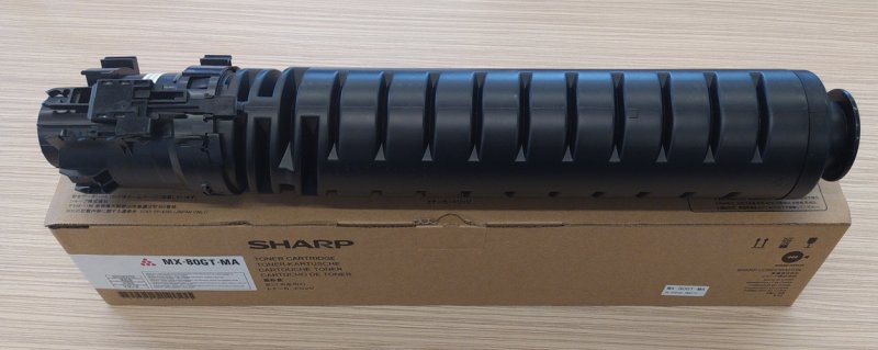 Тонер-картридж пурпурный (magenta) Sharp MX-80GTMA (MX80GTMA) для MX7081EU/MX8081EU