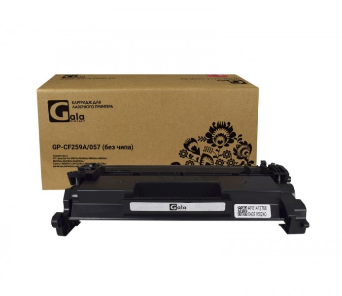 Картридж Картридж CF259A/057 (№59A) без чипа 3000 копий GalaPrint (GP_CF259A/057_no_chip) для без чипа