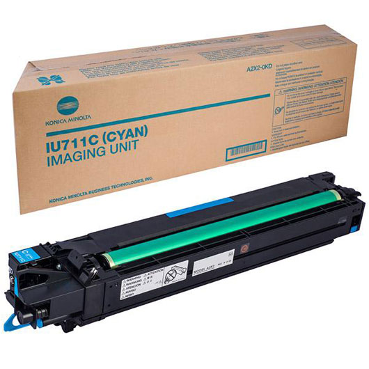Барабан голубой(cyan) Konica Minolta IU-711C для bizhub C654e/bizhub C754e