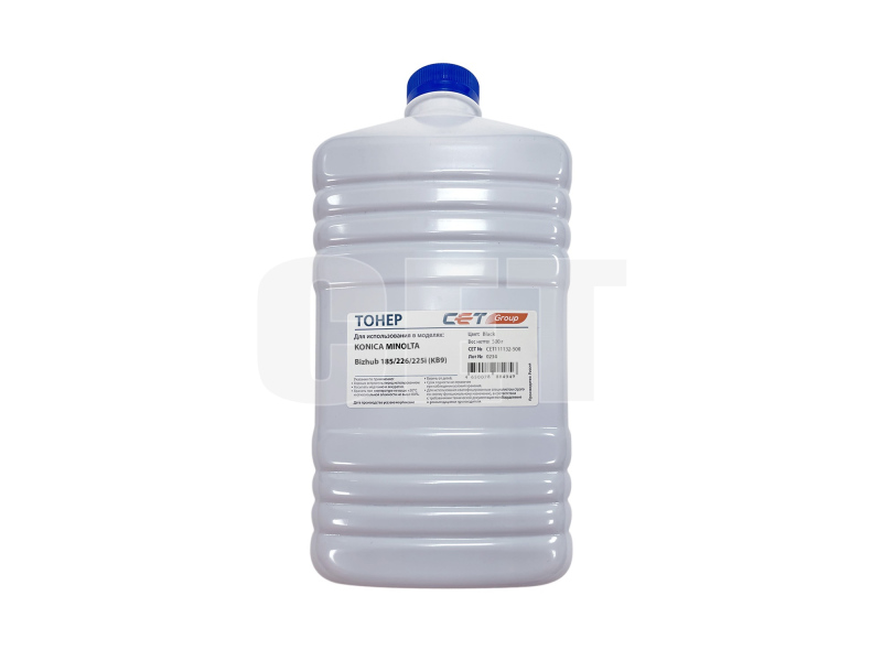Тонер KB9 для KONICA MINOLTA Bizhub 164 (CET), 500г/бут, (унив.), CET111132-500
