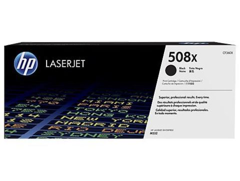 Тонер-картридж черный (black) HP 508X для HP LaserJet Pro M553/M577/M552