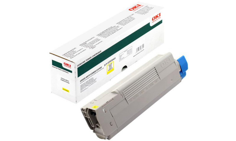 Тонер-картридж желтый(yellow) OKI 43324441 для C5800/C5900/C5550mfp