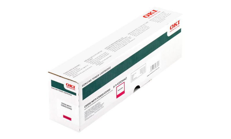 Тонер-картридж пурпурный(magenta) OKI 43324442 для C5800/C5900/C5550mfp