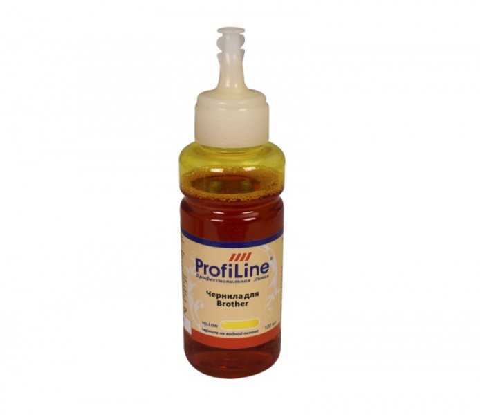 Чернила для Brother универсальные на водной основе Yellow 100 мл ProfiLine (PL_INK_U_B_Y_100ml)