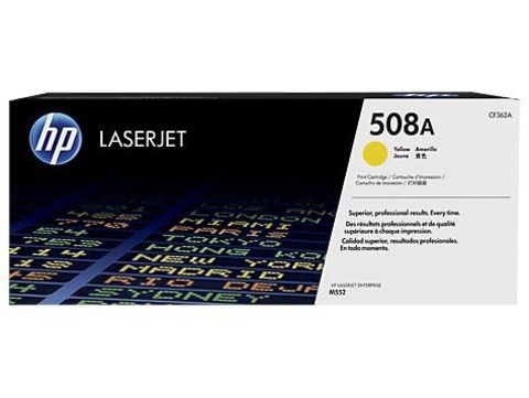 Тонер-картридж жёлтый (yellow) HP 508A для HP LaserJet Pro M553/M577/M552