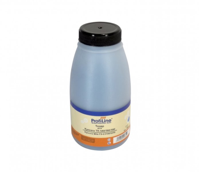 Тонер Тонер TK-540/580/590/865 Cyan для Kyocera Mita FS-C5100/5250 100 гр (W407) PL Фас РФ (PL_TNR_W407_C_100_B)