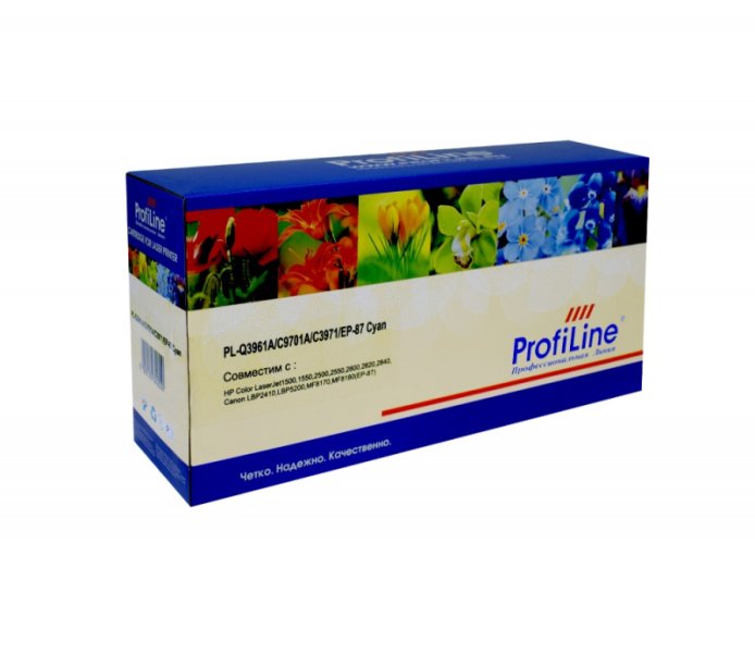 Картридж Картридж Q3961A/C9701A/Q3971A/EP-87 (№122A) Cyan 4000 копий ProfiLine (PL_Q3961A/C9701A/EP-87_C)