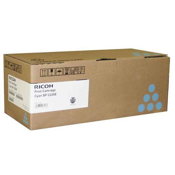 Принт-картридж тип SPC220E голубой (cyan) [407645] для Ricoh Aficio SP C220S/ C221SF/ C222SF/ SP C220N/ C221N/ C222DN/ C240DN/ C240SF