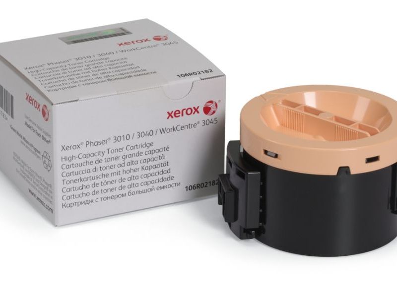Тонер-картридж черный (black) XEROX 106R02181 для Ph 3010/3040/WC 3045