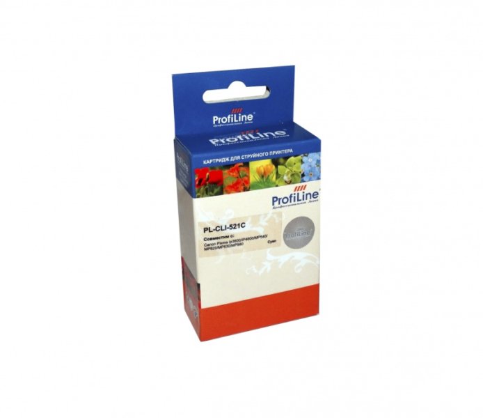 PL-CLI-521C для Canon IP3600/IP4600/MP540/MP550/MP620/MP630/MP980 водн PL (PL_CLI-521C_C)