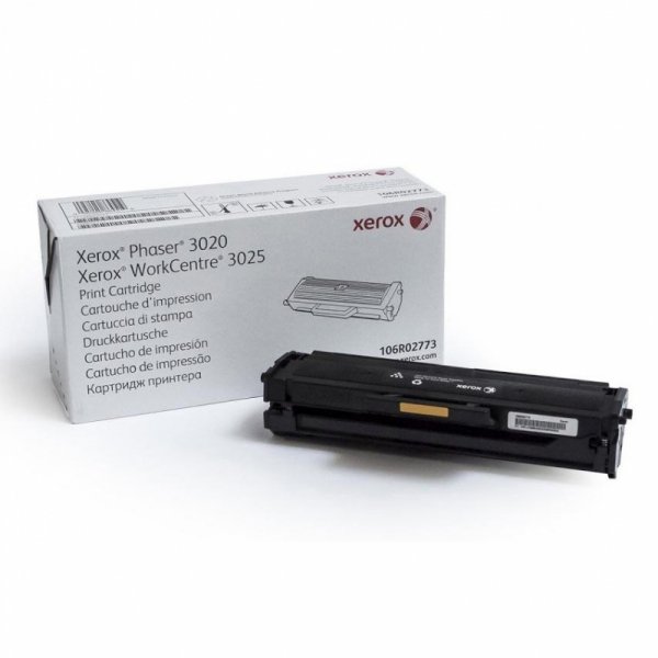 Тонер-картридж черный (black) XEROX 106R02773 для Phaser 3020/WorkCentre 3025