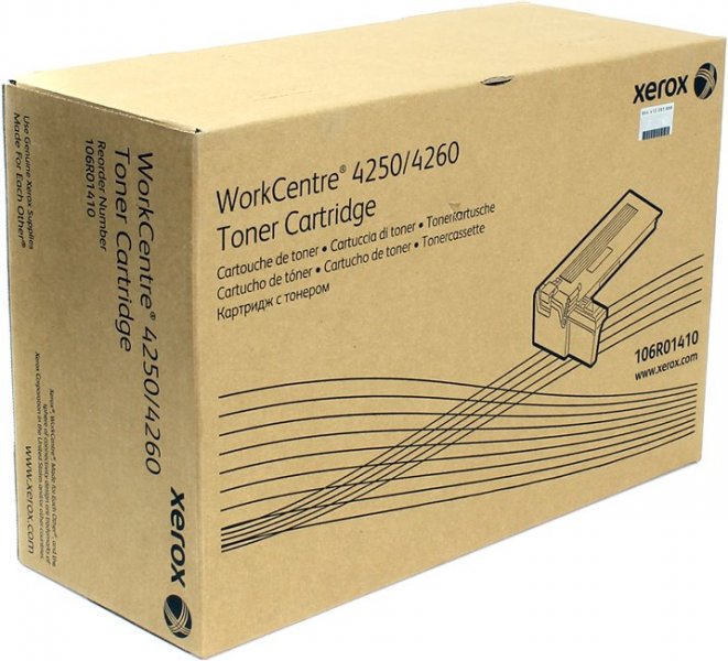 Тонер-картридж черный (black) XEROX 106R01410 для WC 4250/4260