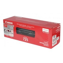 Картридж черный (black) Canon 725 для LBP 6000/6000B/MF3010 Картридж черный (black) Canon 725 для LBP 6000/6000B/MF3010