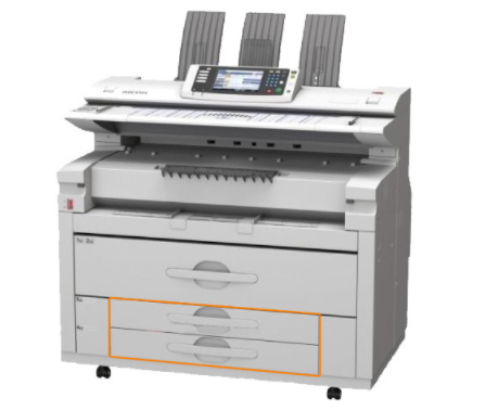 417296 Кассета с 2 лотками для бумаги тип CT6510 для Ricoh
