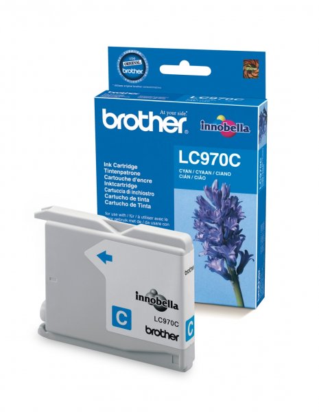 Чернила голубой (cyan) Brother LC-970C для DCP-135C/150C/MFC-235C/260C