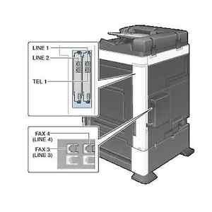 Опция факса Konica Minolta FK-502 Опция факса Konica Minolta FK-502