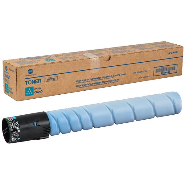 Тонер голубой(cyan) Konica Minolta TN-321C для bizhub C224/C284/C364