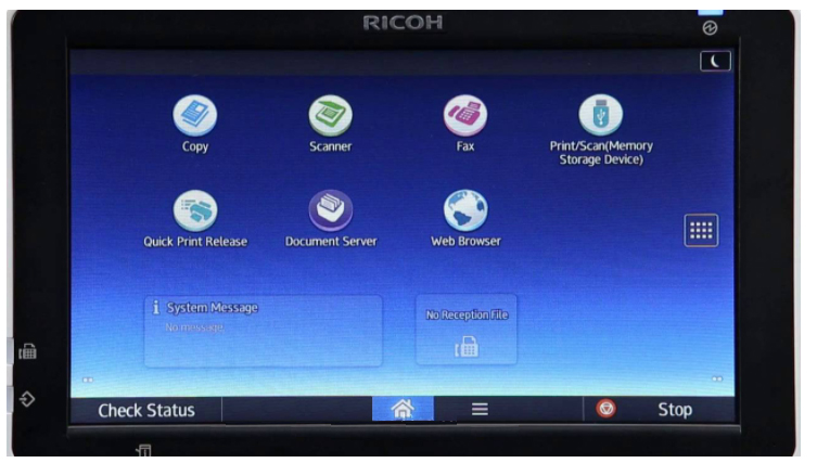 404884 Сенсорная панель управления тип S6 для Ricoh