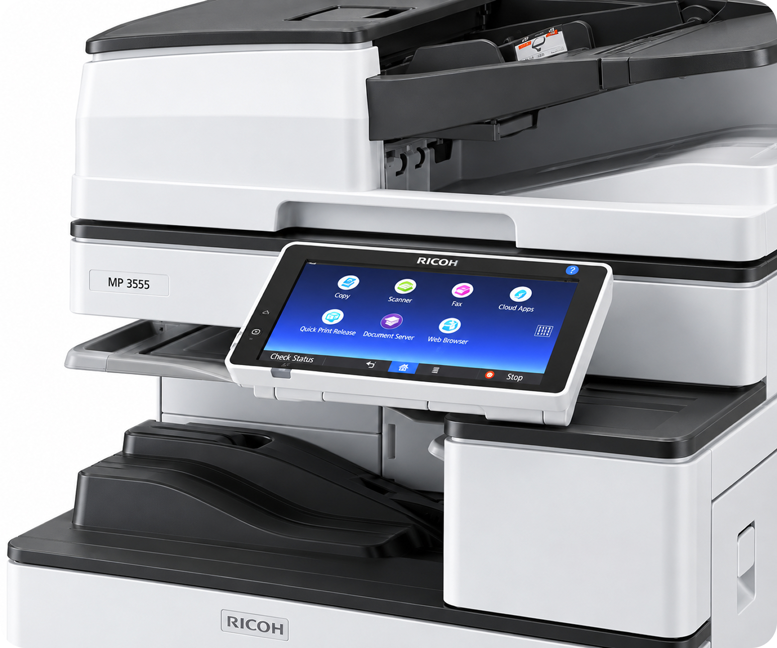 Панель управления и корпус RICOH MP 3555SP