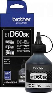 Чернила черный (black) Brother BT-D60BK для DCPT310/510W/710W Чернила черный (black) Brother BT-D60BK для DCPT310/510W/710W