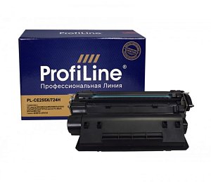 Картридж Картридж CE255X/724H (№55X) 12500 копий ProfiLine (PL_CE255X/724H)