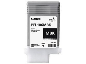 Картридж матовый черный Canon PFI-106 MBK