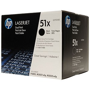 Картридж черный (black) HP Q7551XD Картридж черный (black) HP Q7551XD