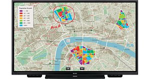 Интерактивный дисплей Sharp PN-75TH1